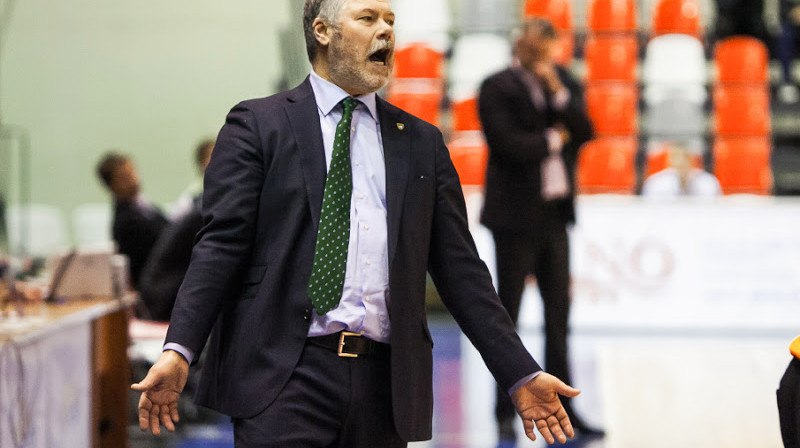 BK Valmiera galvenais treneris Varis Krūmiņš: cik viesmīlīgs būs Zemgales olimpiskais centrs?
Foto: Jānis Priedītis