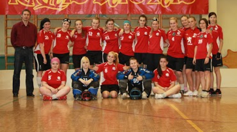 Komanda "Rīgas Lauvas"
Foto: www.floorball.lv