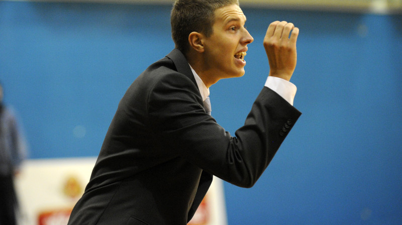 "Barons kvartāls" galvenais treneris Mārtiņš Gulbis
Foto: Romāns Kokšarovs, f64