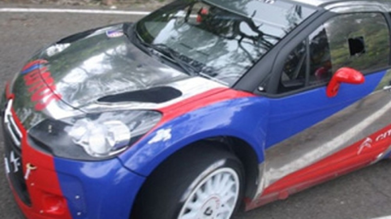 Kubica Kanāriju salu rallija treniņbraucienos
Foto: motoryracing.com