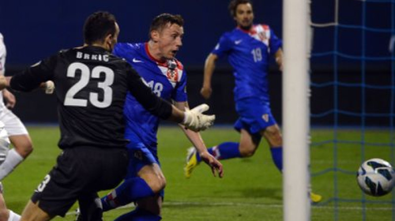 Ivica Oličs gūst Horvātijas otros vārtus
Foto: AFP/Scanpix