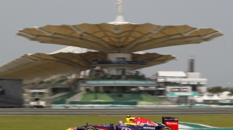 Marks Vēbers Sepangas trasē
Foto: SCANPIX SWEDEN