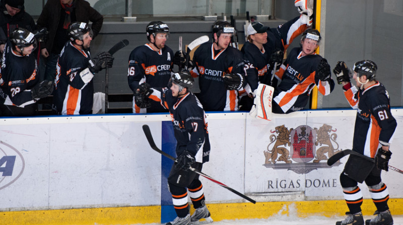 "SMScredit.lv" jau parīt var izcīnīt savu pirmo Latvijas čempiones titulu
Foto: Vladislavs Proškins