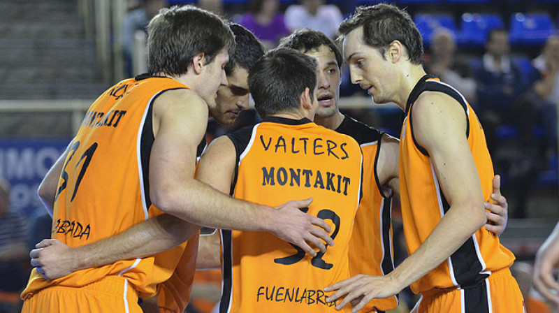 Kristaps Valters un Madrides "Fuenlabrada"
Foto: acb.com