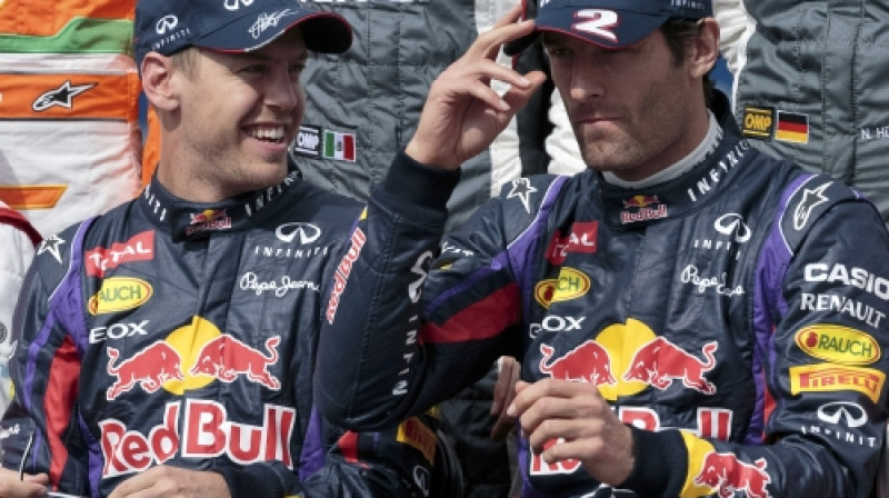 Sebastians Fetels un Marks Vēbers
Foto: SCANPIX SWEDEN