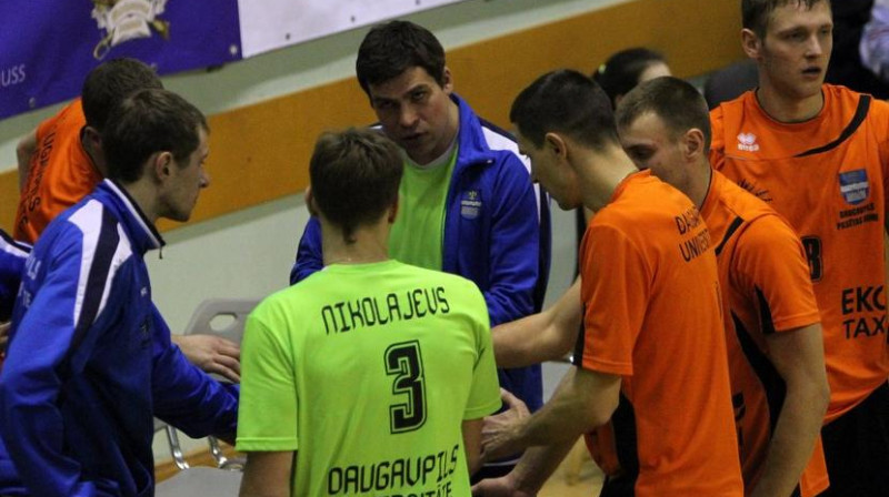 Edgars Savickis un "Daugavpils Universitāte"
Foto: Renārs Buivids