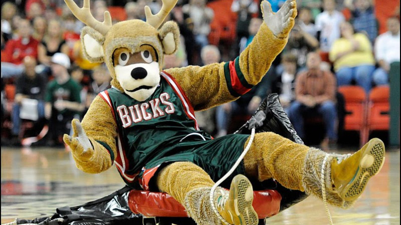 Milvokī "Bucks" talismans Bango
Foto: Getty Images