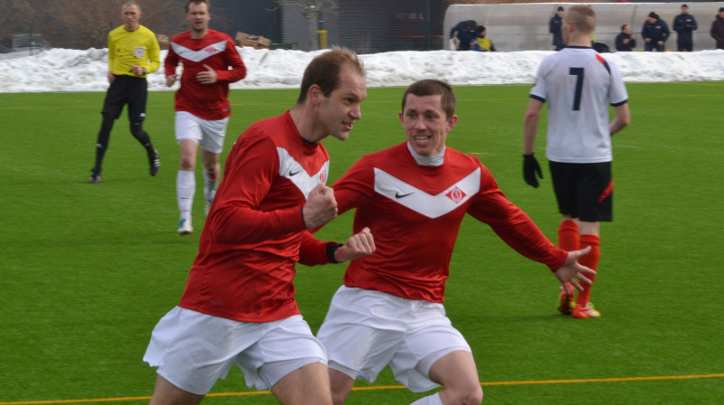 Jūrmalas "Spartaks" var līksmot
Foto: M.Jankovskis, Sportacentrs.com