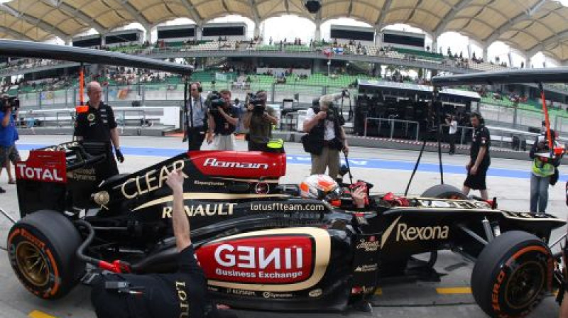 Romēns Grožāns Malaizijas GP
Foto: Digitale/Scanpix