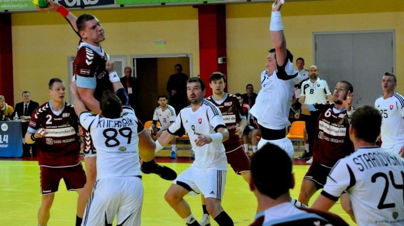 Latvijas vīriešu handbola izlase liek ar sevi rēķināties jebkuram pretiniekam. Jārūpējas jau šodien, lai tā būtu arī rīt.
Foto: Romualds Vambuts