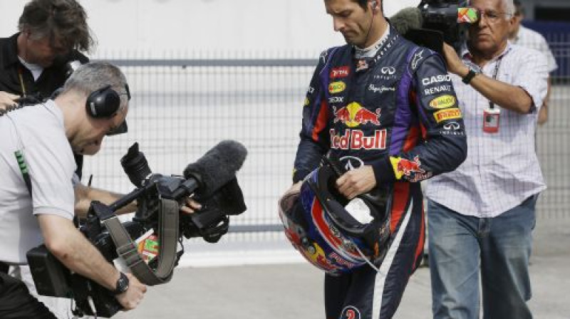 Vēbers Ķīnas GP kvalifikācijā
Foto:  SCANPIX SWEDEN