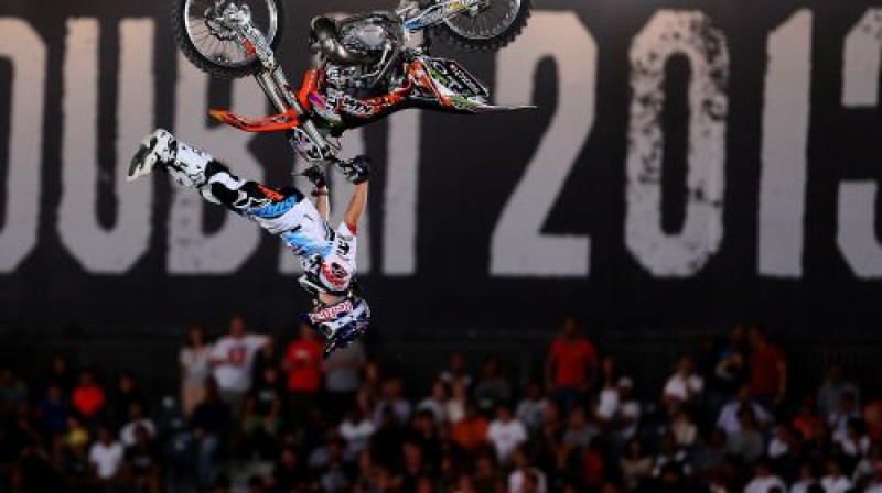 "Red Bull X-Fighters" posms Dubaijā
Foto: AFP/Scanpix