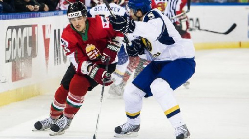 Epizode no Ungārijas un Kazahstānas spēles
Foto: iihf.com