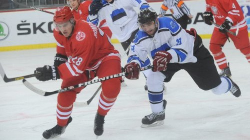 Polijas un Igaunijas spēle
Foto: iihf.com