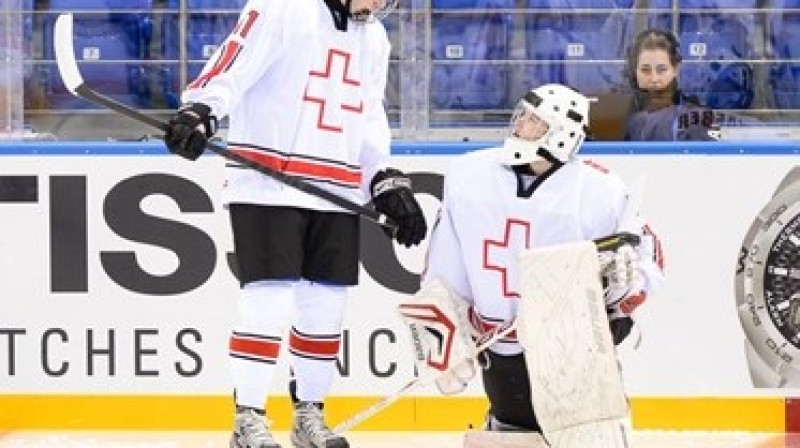 Šveices U-18 hokejisti turnīru sākuši ar uzvaru
Foto: Matthew Murnaghan/HHOF-IIHF Images