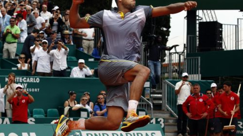 Vai Žo-Vilfrīds Tsonga spēs paveikt to, kas nebija pa spēkam Grigoram Dimitrovam? 
Foto: Reuters/Scanpix