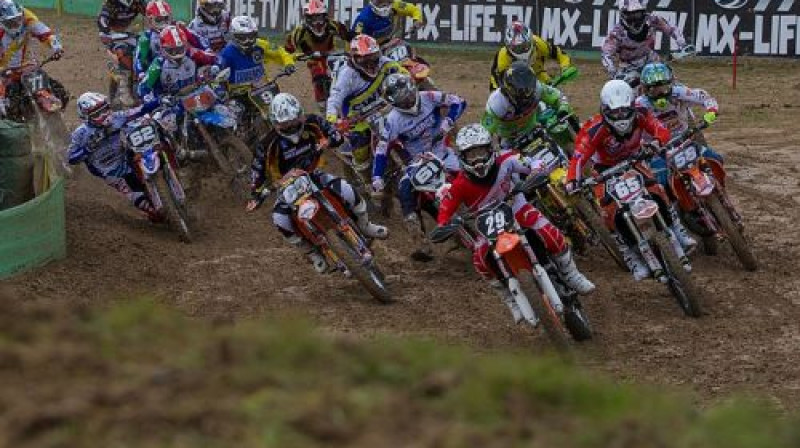 EMX125/EMX250 klases starts
Foto: motocrossmx1.com