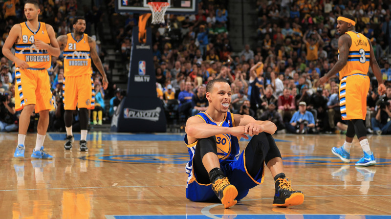 Stefans Karijs - "Warriors" bīstamākais ierocis pret Denveru
Foto: AFP/Scanpix