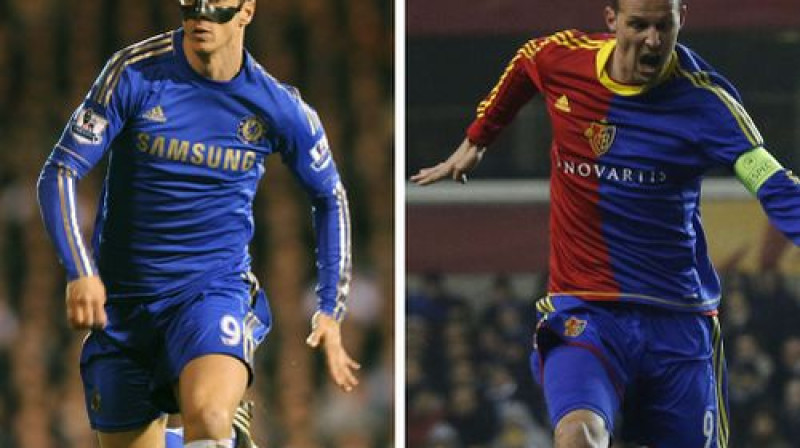 Vīrs maskā jeb Fernandu Toress un Marko Štrellers
Foto:AFP/AP/Scanpix