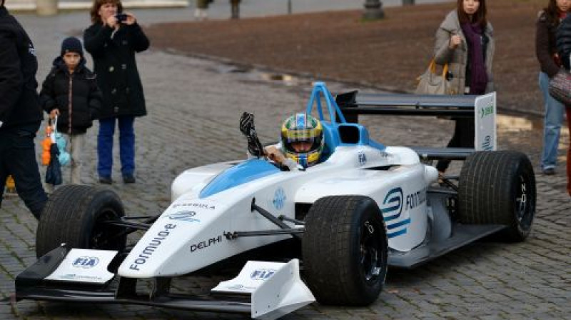 Formula E prezentācija Romā
Foto: AFP/Scanpix
