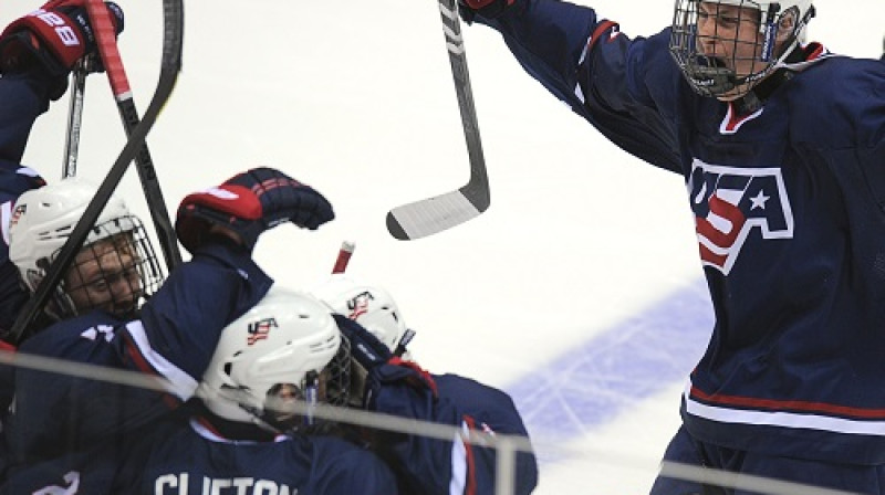 ASV U-18 hokeja izlase
Foto: AFP/Scanpix