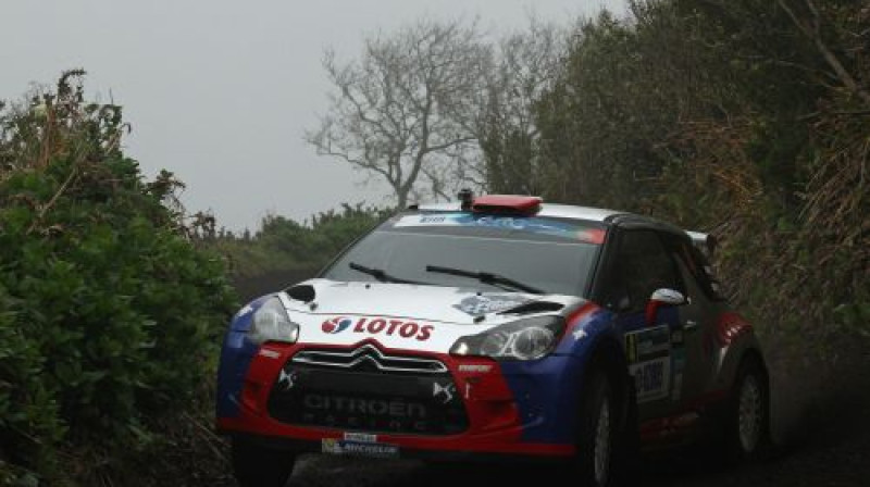 Kubica pirms avārijas Azoru salās
Foto: fiaerc.com