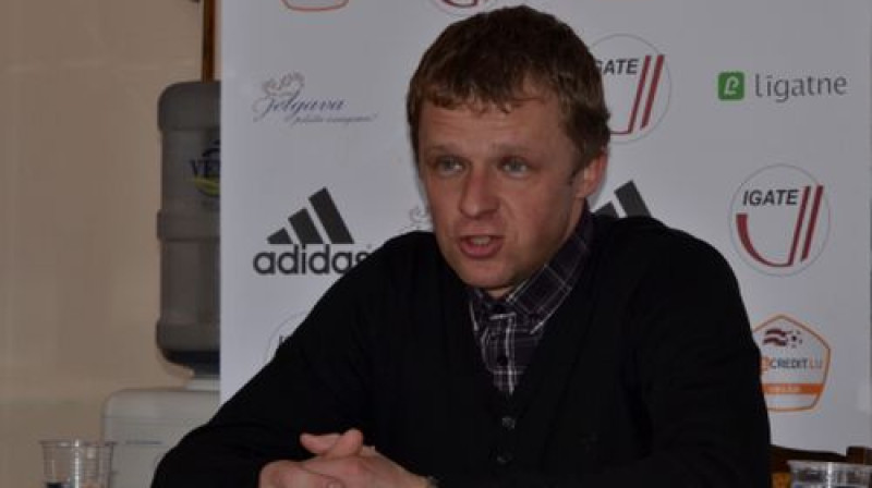 "Jelgavas" galvenais treneris Sergejs Golubevs
Foto: M.Jankovskis, Sportacentrs.com
