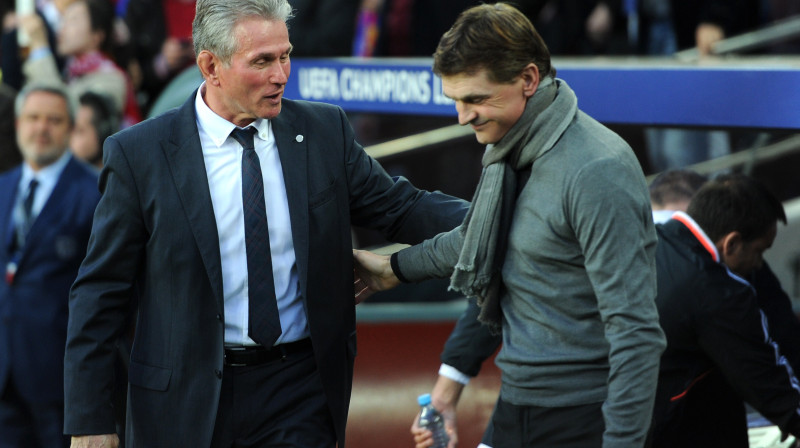 Jups Hainkess un Tito Vilanova
Foto: AFP/Scanpix