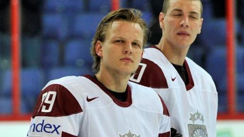 Ralfs Freibergs (priekšplānā)
Foto: Romāns Kokšarovs, Sporta Avīze, f64