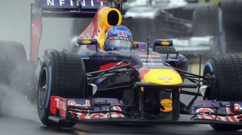 F1 čempionāta līderis Sebastians Fetels
Foto: SCANPIX SWEDEN