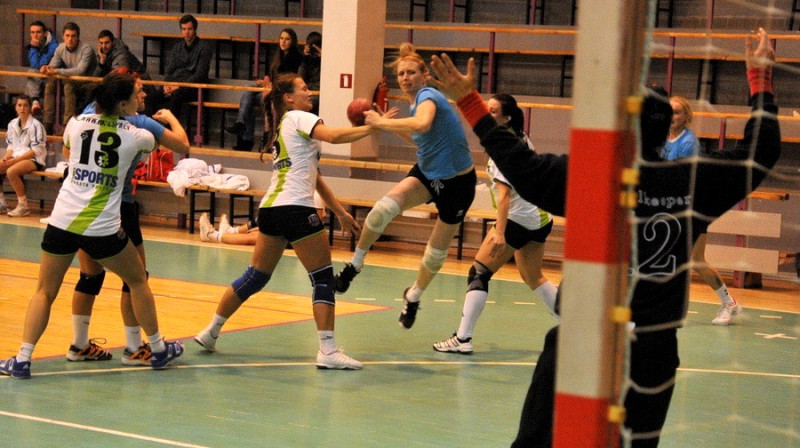 "Stopiņi NHK" un Ivita Asare (attēlā) par čempionēm kronētas iepriekšējās divas sezonas pēc kārtas. Vai arī šogad izdosies atkārtot sasniegto?
Foto: Jānis Slišāns