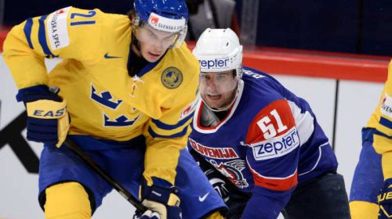 Lujs Ēriksons un Mitja Robars
Foto:AFP/Scanpix