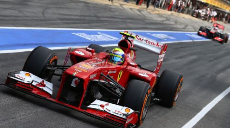 Masa Spānijas GP kvalifikācijā
Foto: Digitale/Scanpix