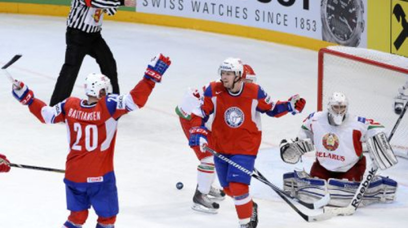 Norvēģija atzīmē vārtu guvumu
Foto: AFP/Scanpix