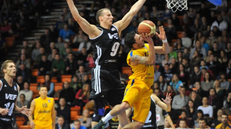 Ventspils uzbrukums šovakar bija pagalam nevarīgs
Foto: www.bkventspils.lv