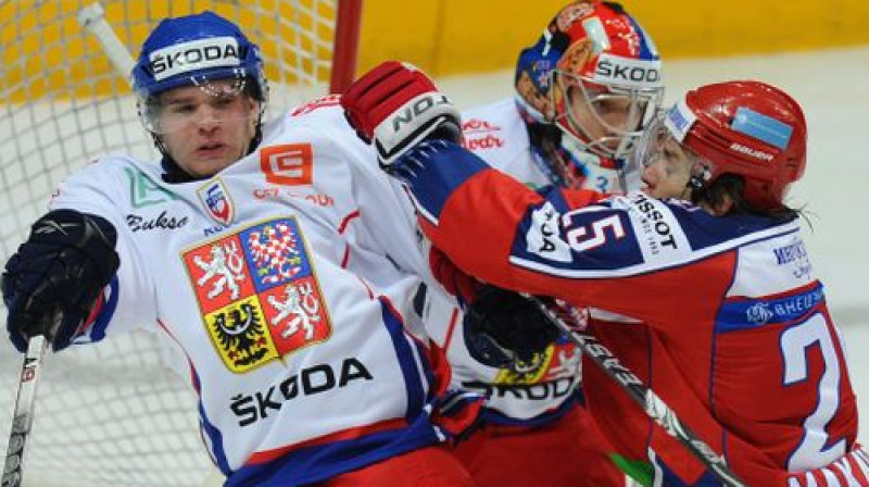 Mareks Židlickis pret Krievijas izlasi
Foto: ITAR-TASS/Scanpix