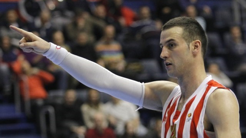 "Crvena Zvezda" spēlētājs Boriss Savovičs iekļauts Bosnijas izlases kandidātu lokā
Foto: Starsportphoto/B92.net