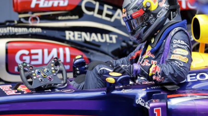 Spānijas GP Fetels palika bez pjedestāla
Foto:  SCANPIX SWEDEN