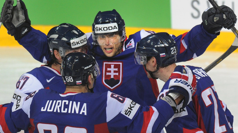 Slovāki svin iekļūšanu ceturtdaļfinālā
Foto: AFP/Scanpix