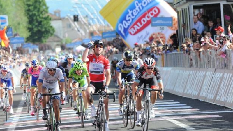 Marks Kavendišs finišē pirmais
Foto: Sirotti, cyclingnews.com