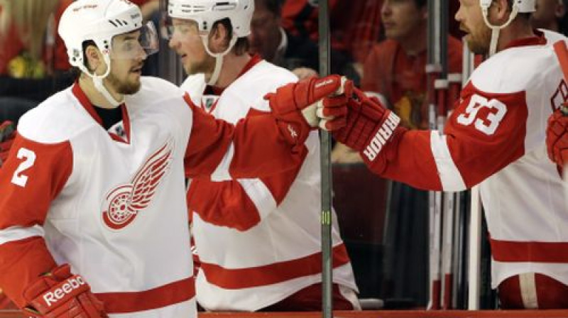 "Red Wings" hokejisti
Foto:AP/Scanpix