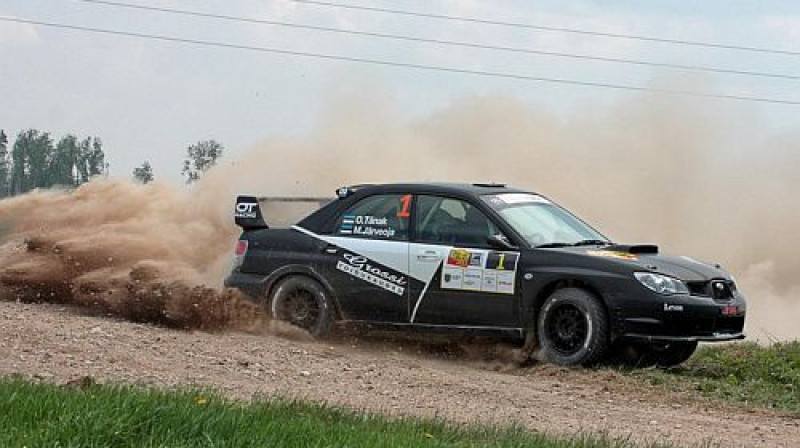 Talsu rallija uzvarētājs Tanaks
Foto: Dace Janova (4rati.lv)