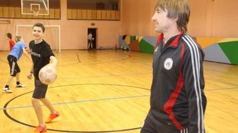 Igors Korabļovs - šī brīža "Gulbenes" spēlējošais treneris
Foto: dzirkstele.lv