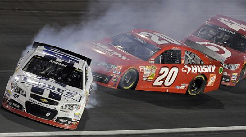 Avārija NASCAR sacīkstēs Šarlotē
Foto:  SCANPIX SWEDEN