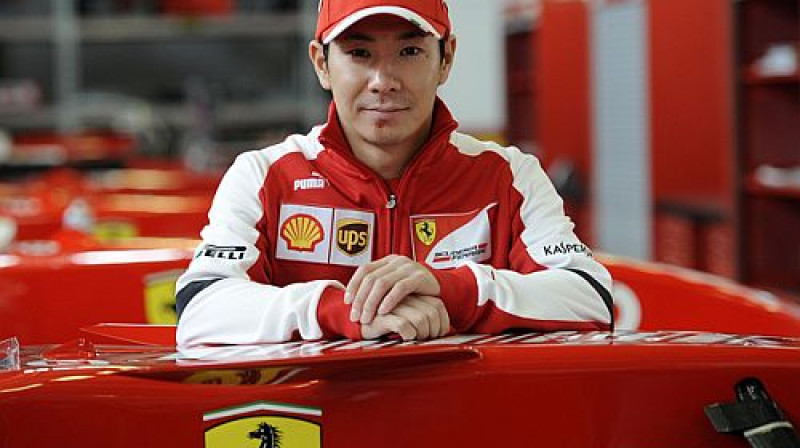 Kamui Kobajaši "Ferrari" komandā
Foto: Ferrari
