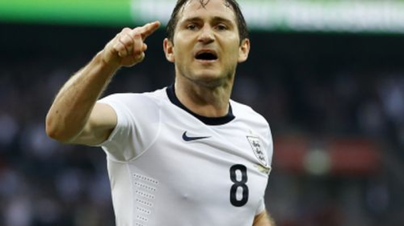 Frenks Lempards pēc vārtu guvuma
Foto: SCANPIX SWEDEN