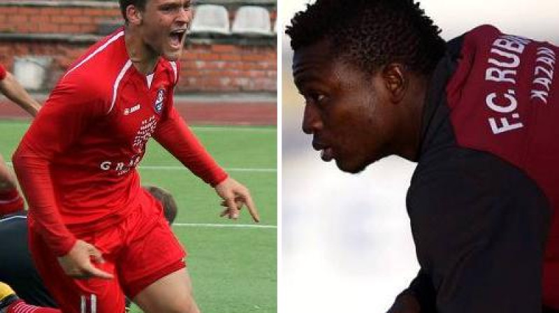 Valērijs Šabala un Patriks Tvumasi
Foto: skontofc.com, Tvumasi "Facebook" profils