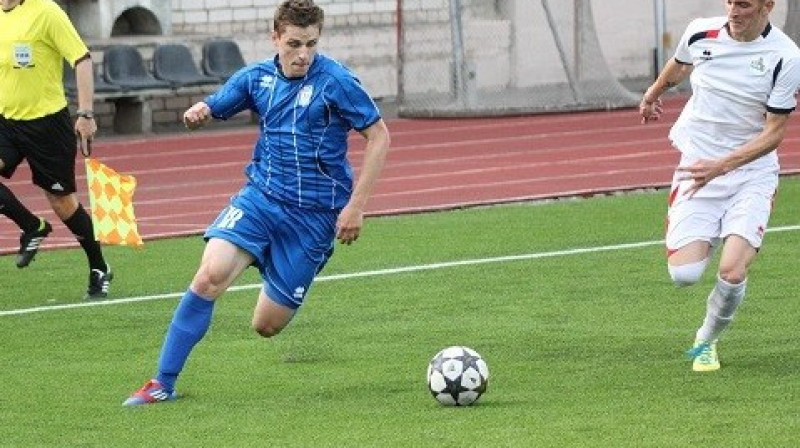 Andrejs Kovaļovs spēlē pret "Ilūksti"