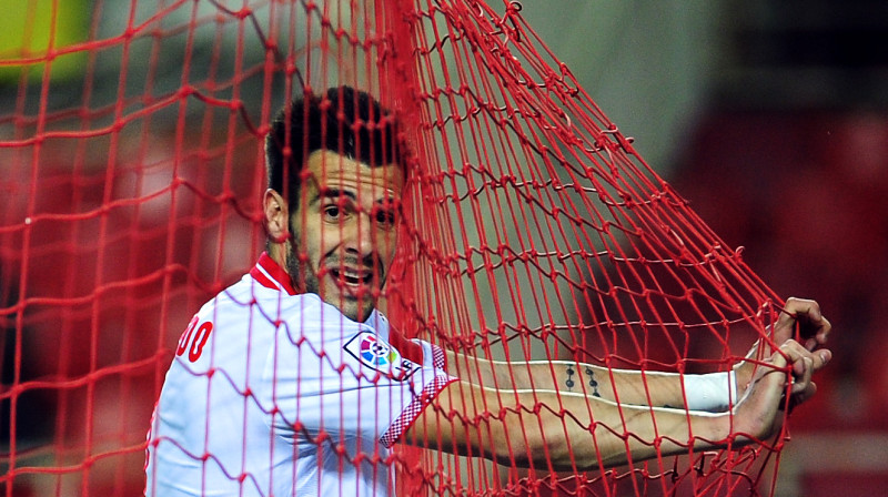 Alvaro Negredo paliks Seviļā
Foto: AFP/Scanpix