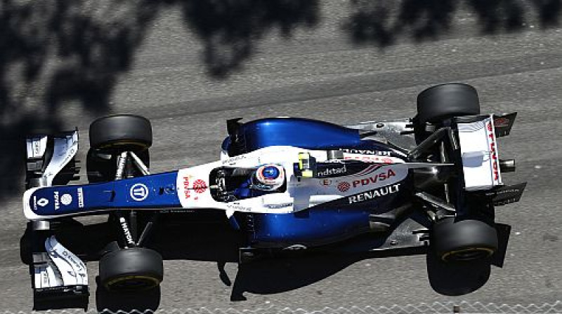 "Williams" formula Monako ielās
Foto: Digitale/Scanpix